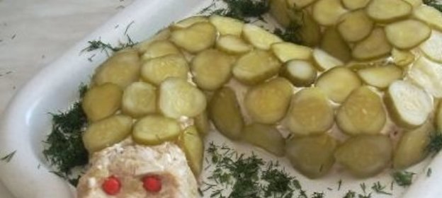 Салат «Змейка»