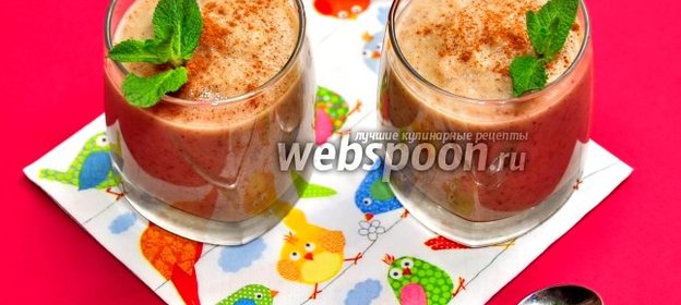 Смузи с гречкой и бананом