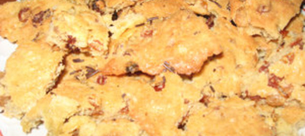 Печенье с изюмом из Александровского теста