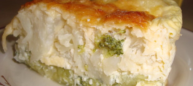 ЗАПЕКАНКА ИЗ ЦВЕТНОЙ КАПУСТЫ С БРОККОЛИ