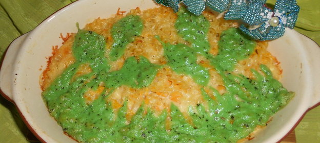 Запеканка с фузилли Первая зелень