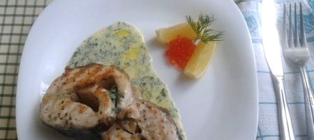 Стейк из осетра