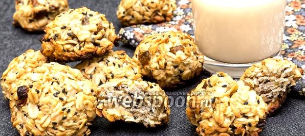 Овсяное печенье с имбирём