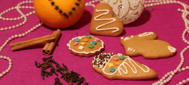 Рождественское имбирное печенье