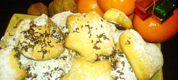 Печенье с орехами на кукурузной муке