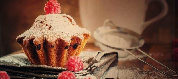 Творожные кексы за 30 минут