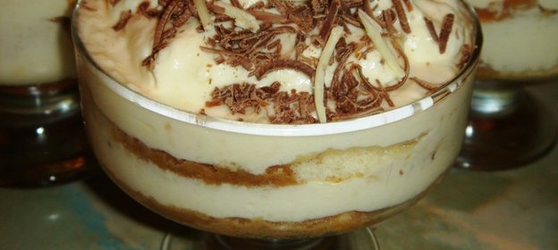 Тирамису Бэйлис с белым шоколадом