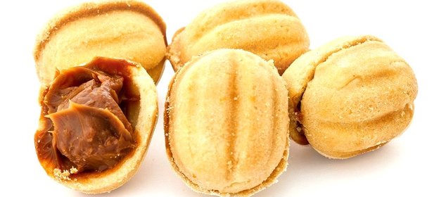 Печенье «Орешки» со сгущенкой