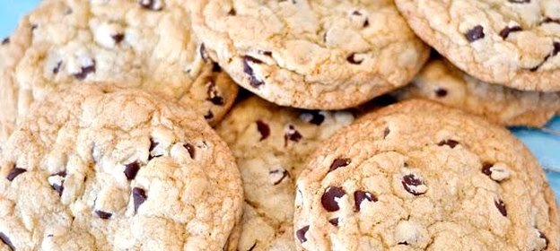 Печенье с шоколадом и ванилью