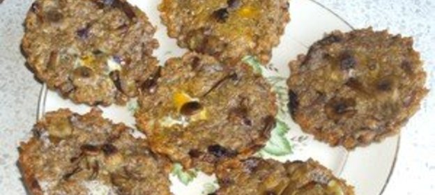 Маффины гречневые с грибами