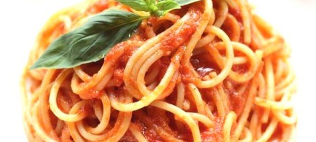 Паста с помидорами и сыром