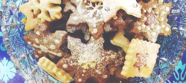 Рождественское печенье на желтках