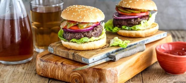 Классический американский бургер