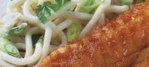 Салат из креветок с творогом