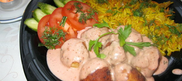 Тефтель с рисом