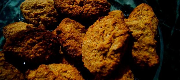 Овсяное печенье с яблоками