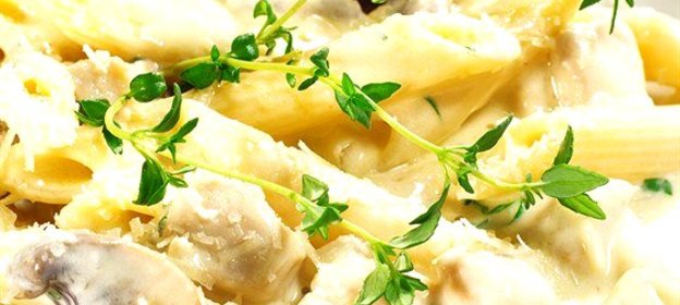 Салат из индейки с рокфором