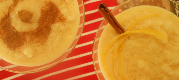 Испанский десерт Arroz con leche или Рис с Молоком