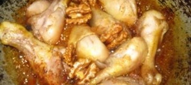 Курножки в меду с грецкими орехами