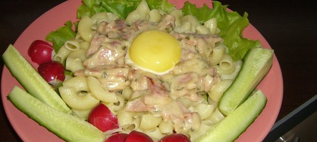 Паста Карбонара по-русски!