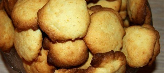 Печенье с лимонной цедрой