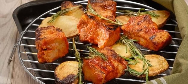 Свиные ребрышки-гриль