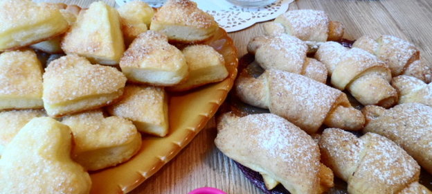 Творожное печенье