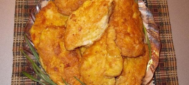 Шницель из куриной грудки