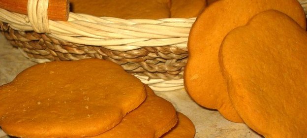 Постное печенье на томатном соке