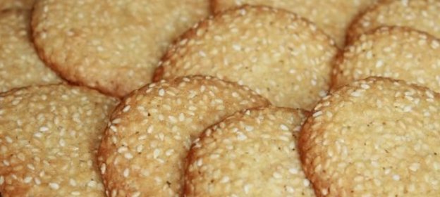 Кунжутное печенье