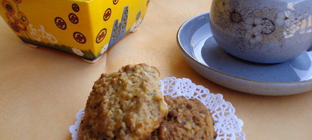 Бананово-овсяное печенье