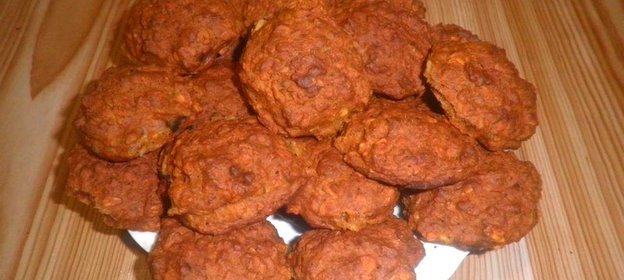 Тыквенно-овсяное печенье