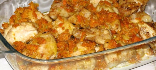 Легкое фрикасе из курицы