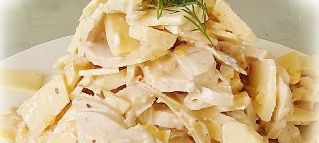 Салат по-кубински из курицы