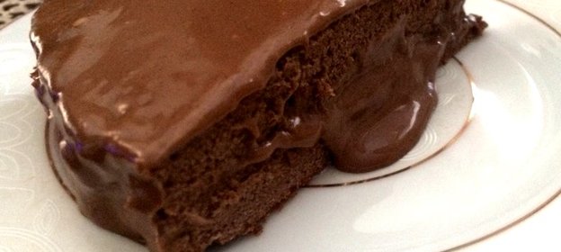 Шоколадный торт с какао
