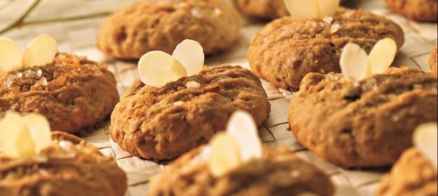 Печенье с курагой и йогуртом