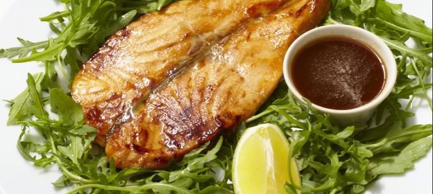 Лосось в азиатском стиле