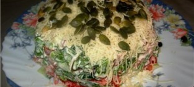 Салат Купальская ночь