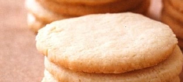 Ванильное песочное печенье
