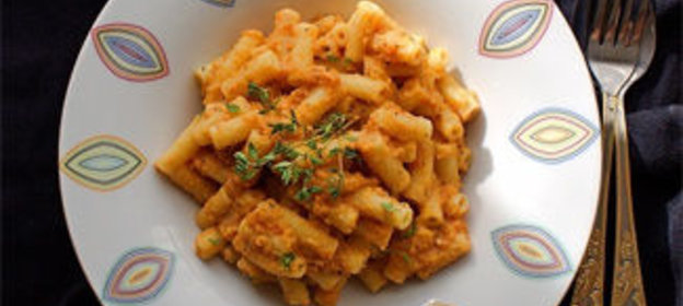 Паста с пюре из нута