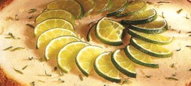 Пирог с сиропом из лайма