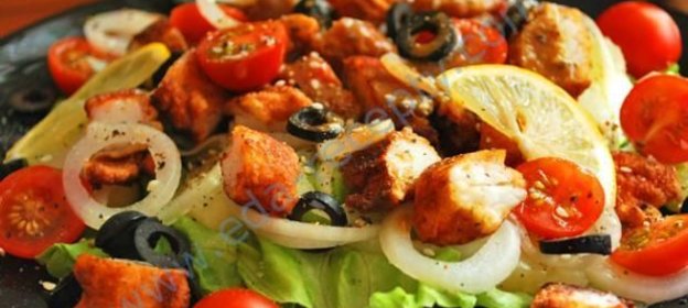 Салат из крабов