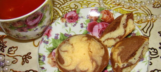 Кекс «Зебра»