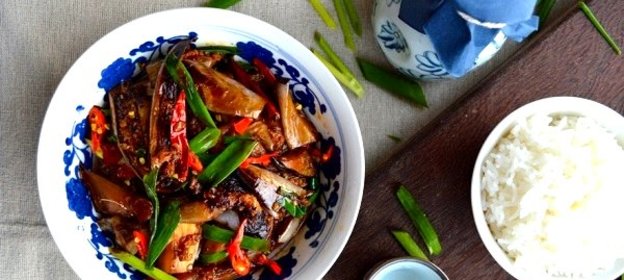Жареные баклажаны по-китайски