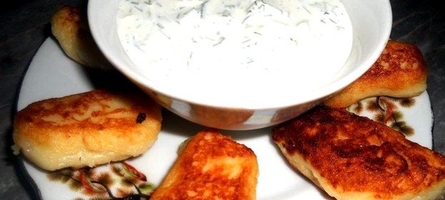 Картофельно-творожные палочки