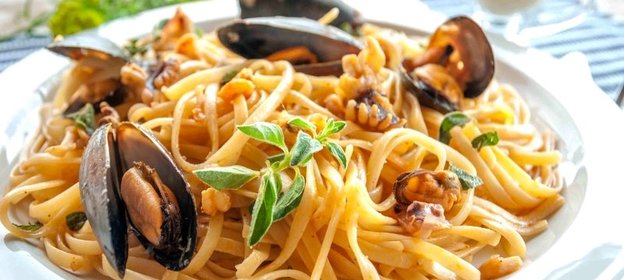 Паста с морепродуктами
