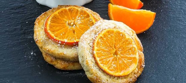 Печенье с клементинами