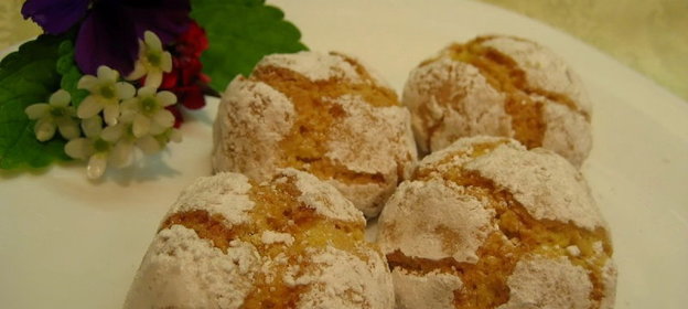 Миндально-апельсиновое печенье