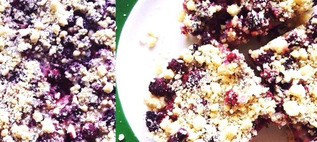 Летний пирог с ягодами