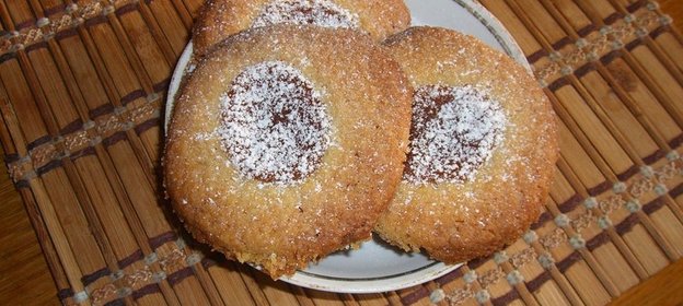 Сахарно-лавандовое печенье